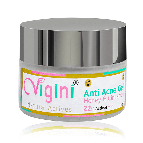 Anti Acne Honey & Cinnamon Gel 50g and Foaming Toner Cleanser Face Wash 150ml