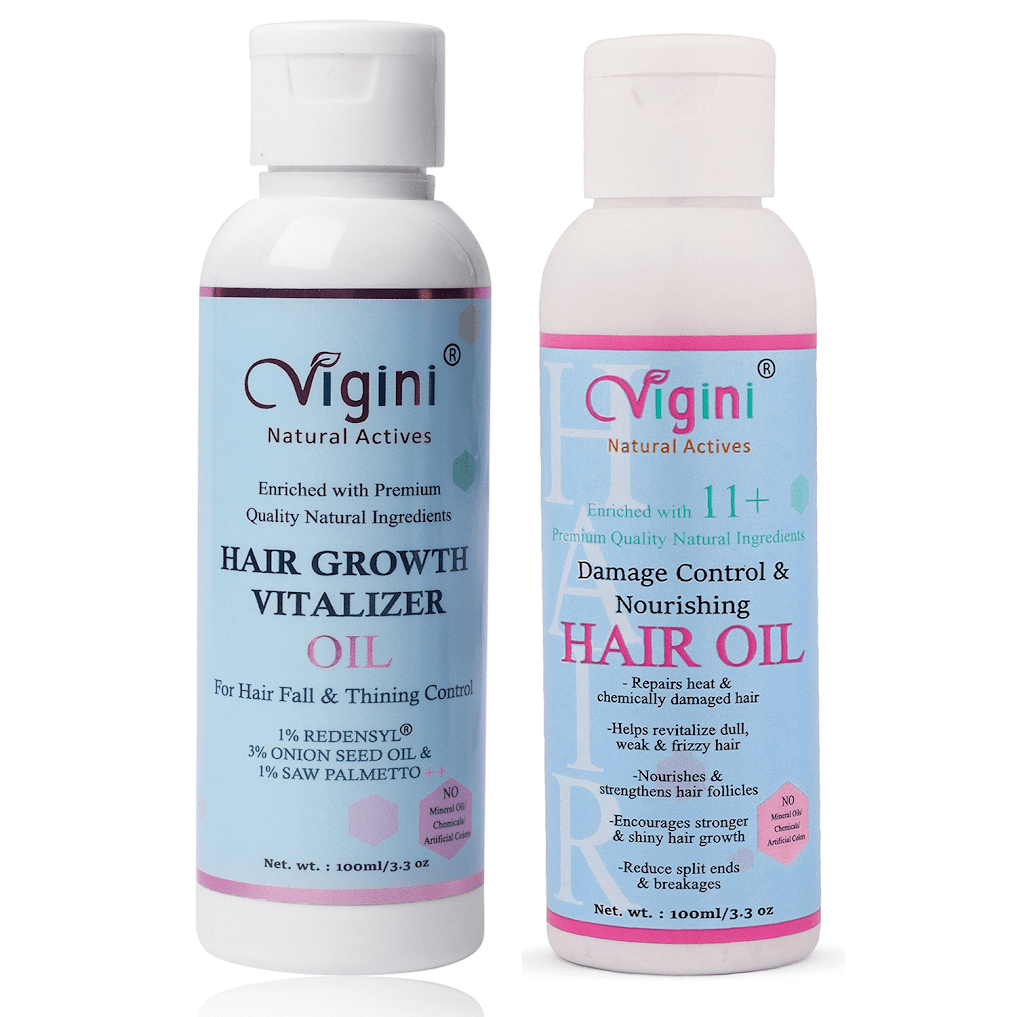 Redensyl Hair Growth Vitalizer 100ml and Damage Control Hair Oil 100ml