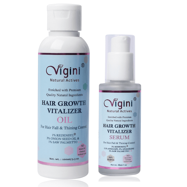 Redensyl Hair Growth Vitalizer Serum 30ml and Oil 100ml