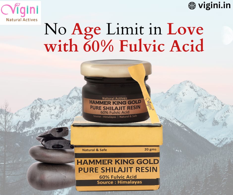 Embrace Natural Healing With Himalayan Shilajit Resin: Discover Vigini’s Pure Offering In Maharashtra